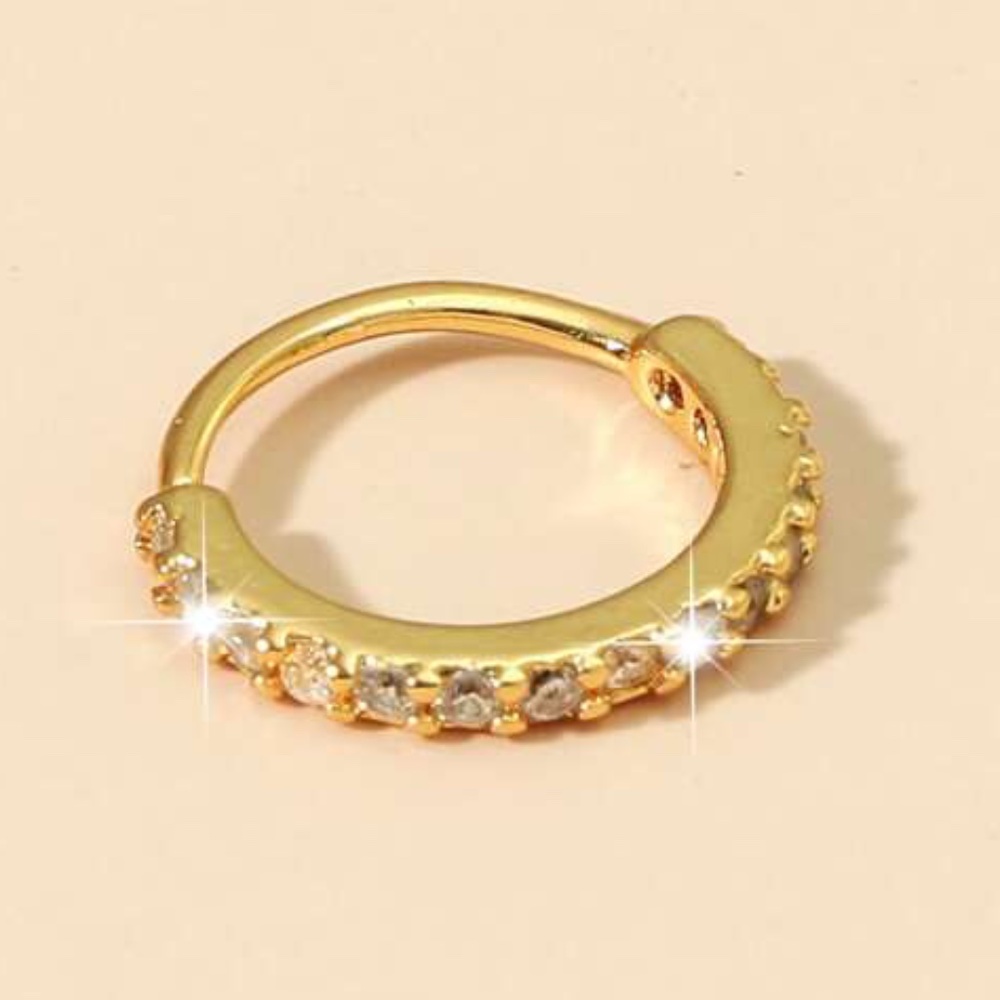 Huggie  Gold Nose Ring